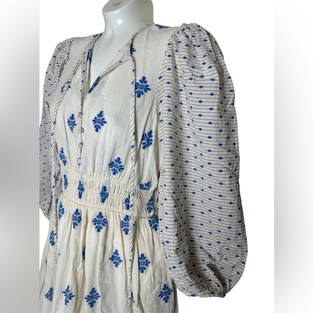 Hunter Bell Blue Medallion Clementine Dress - Picture 6 of 15